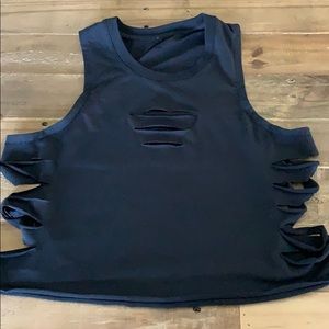 Alo yoga ripped warrior tank